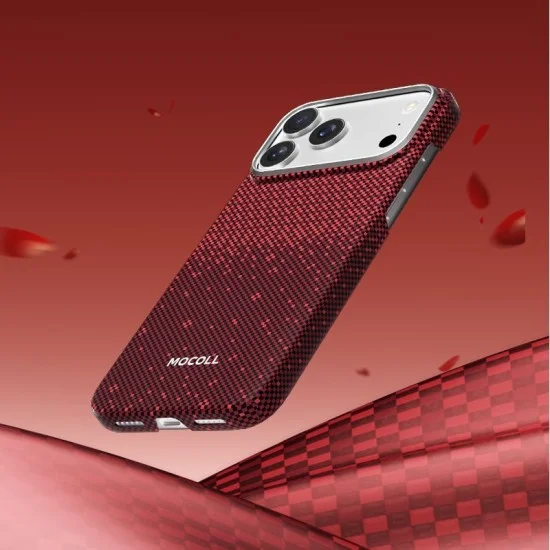 Iphone 17 pro max bulletproof magsafe case by mocol - Red